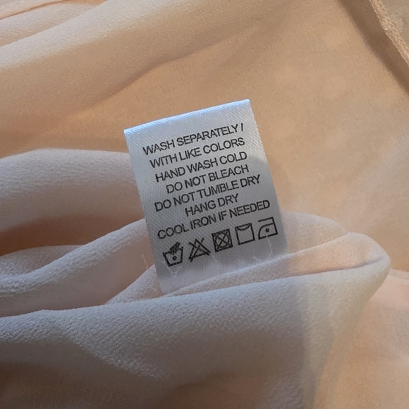 Tularosa New Pink Pearl Accent Dress Size S - Picture 14 of 14